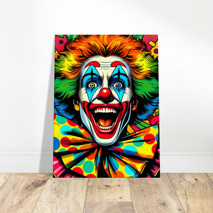 Psychedelic Clown Leinwand